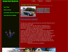 Tablet Screenshot of curacaotaxi.com